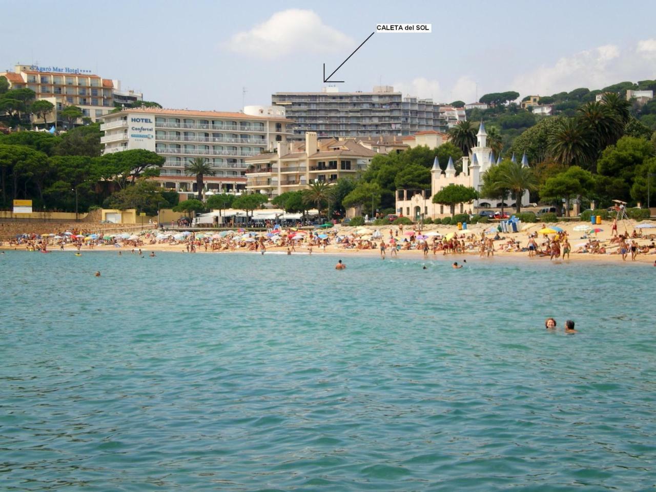 Caleta Sol Petit Lägenhet Sant Feliu de Guíxols Exteriör bild